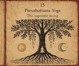 Plate 15 — Purushottama Yoga: The supreme being