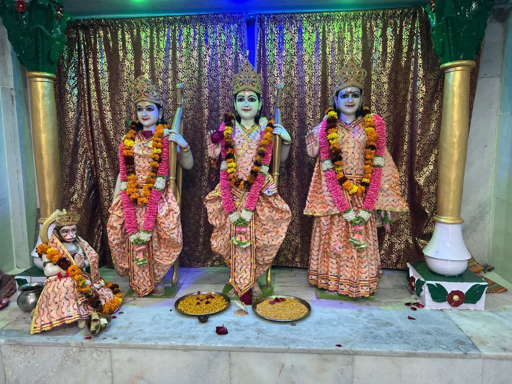 Shri Ram Darbar — Ram, Lakshman, Sita and Hanuman
