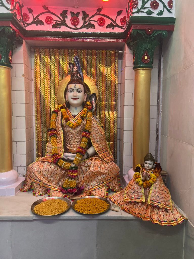 Bhagwan Shiv with Shri Ganesh